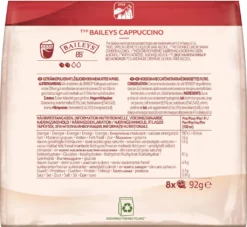 SENSEO Cappuccino Baileys Pads Sahnelikörgeschmack 10er Pack - 10 X 8 Getränke -Kaffeegenuss Verkaufsgeschäft ea1e27bbd138befba8f1cfaf254ec1cb