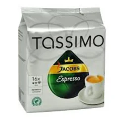 Tassimo Jacobs Espresso Classico | 16 T Discs, Kaffeekapseln -Kaffeegenuss Verkaufsgeschäft ea7959a020a063836e3abcc5d6a81ae0