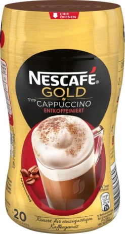 Nescafé® Nescafé Gold Typ Cappuccino Entkoffeiniert | 250g Dose 17 Nescafé® Nescafé Gold Typ Cappuccino Entkoffeiniert | 250g Dose -Kaffeegenuss Verkaufsgeschäft eafb6ef15841b947366f53dd33d4ec9e