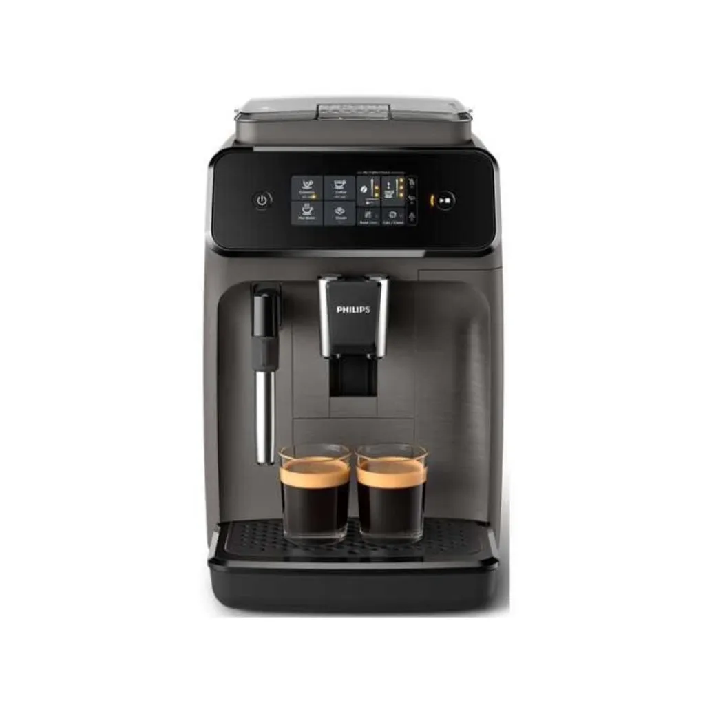 Philips EP1224 - Espresso-Kaffeemaschine Mit Mahlwerk - One-Touch-LED-Schnittstelle - Automatische Entkalkung - 15 Balken 2 Philips EP1224 - Espresso-Kaffeemaschine Mit Mahlwerk - One-Touch-LED-Schnittstelle - Automatische Entkalkung - 15 Balken – Bild 2