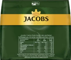 JACOBS Pads Crema Balance 5 X 18 Getränke - 90 Kaffeepads Senseo Kompatibel -Kaffeegenuss Verkaufsgeschäft eb8d8208e300670c4d392f3ea0fe1f60