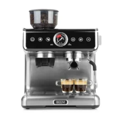 BEEM ESPRESSO-GRIND-PROFESSION Espresso-Siebträgermaschine Mit Mahlwerk + 1x ESPRESSO PERFETTO Ganze Bohne + 1x CAFÉ CREMA Ganze Bohne Espressomaschine Siebträger Maschine Barista Edelstahl Mit Mahlwerk Inkl Kaffee -Kaffeegenuss Verkaufsgeschäft ec57d541b266c6643d0ed403987da2a9 1