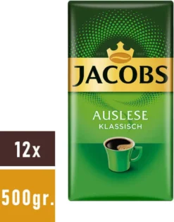 JACOBS Auslese Klassisch Filterkaffee 12x500g Kaffee Gemahlen 13 JACOBS Auslese Klassisch Filterkaffee 12x500g Kaffee Gemahlen -Kaffeegenuss Verkaufsgeschäft ec63005238457badac62ccda63817cba