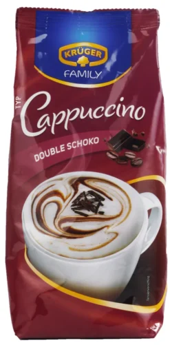 Krüger Family Cappuccino Double Schoko | 500-g-Beutel -Kaffeegenuss Verkaufsgeschäft ed5aa32198e262c73d27e389fa7b3355