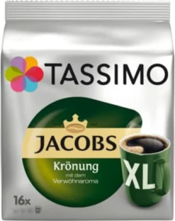 Tassimo Jacobs Krönung XL | 16 T Discs, Kaffeekapseln -Kaffeegenuss Verkaufsgeschäft ed80b40adbc481ac0ab9f04cd025bade