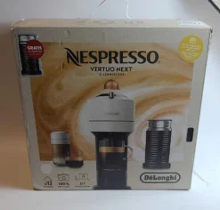 De'Longhi DeLonghi Nespresso-Kapselmaschine ENV 120.WAE VertuoNext Weiß Inkl. Aeroccino3 -Kaffeegenuss Verkaufsgeschäft edc1343d33aed64c4b999a6494afddf7