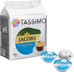 Tassimo Jacobs Caffè Crema Mild | 16 T Discs, Kaffeekapseln 17 Tassimo Jacobs Caffè Crema Mild | 16 T Discs, Kaffeekapseln -Kaffeegenuss Verkaufsgeschäft ef7cba00fc02915f32db4376dc966cb8