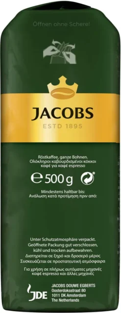 JACOBS Kaffeebohnen Krönung Aroma-Bohne Kräftig 12 X 500 G Ganze Bohne -Kaffeegenuss Verkaufsgeschäft eff377cb89638dc55ce8fe0f7039e000 1