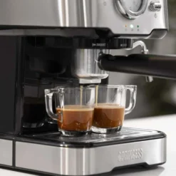 Princess 2 Tassen Espresso- & Kapselmaschine Mit Milchaufschäumer -Kaffeegenuss Verkaufsgeschäft f0b8010e11fa26cf993e81d6585c4e25