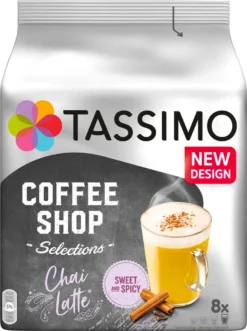 TASSIMO Kapseln Coffee Shop Selections Chai/ Flat White/ Toffee Nut 48 Getränke
