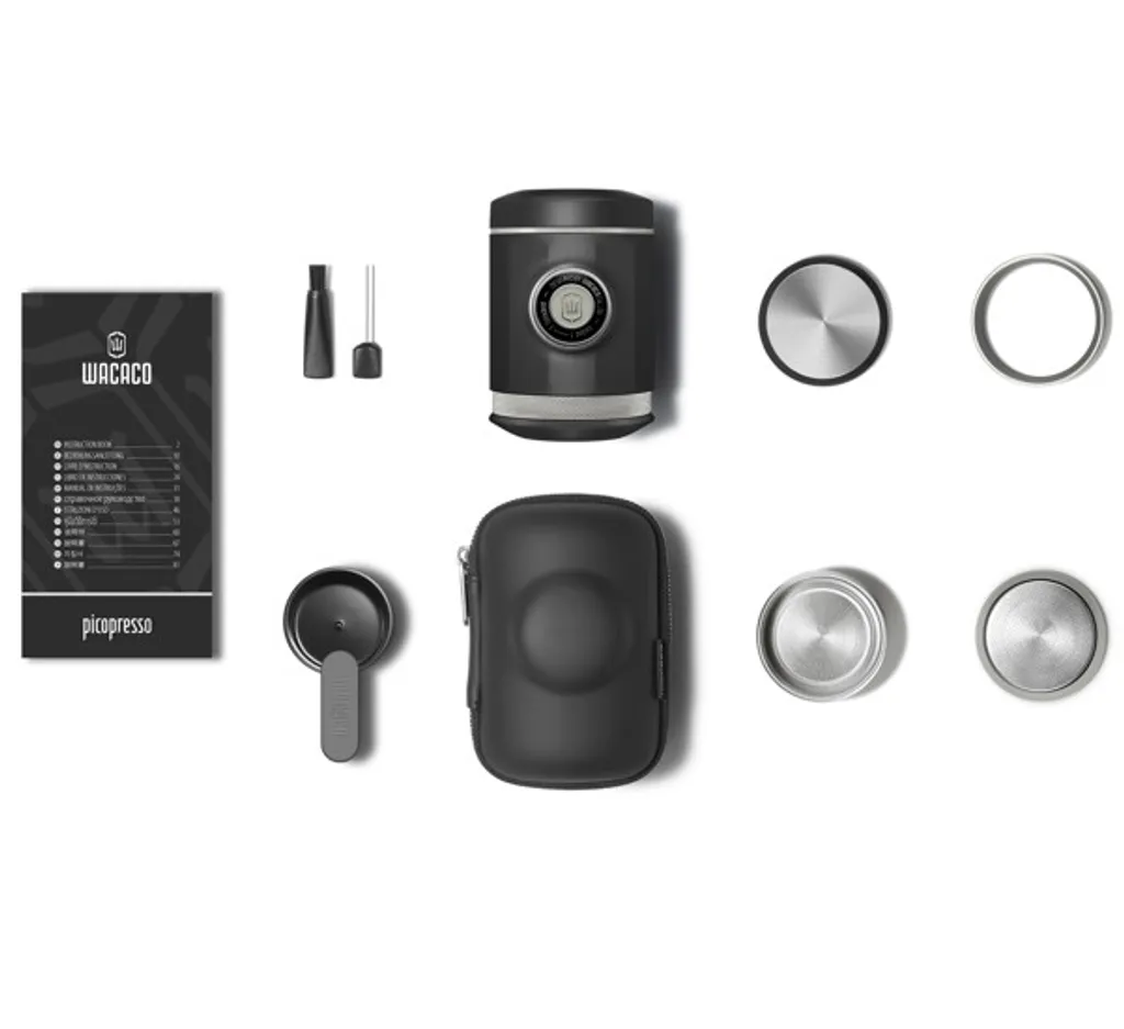 Wacaco - Picopresso - Tragbare Espressomaschine - Schwarz 1 Wacaco - Picopresso - Tragbare Espressomaschine - Schwarz