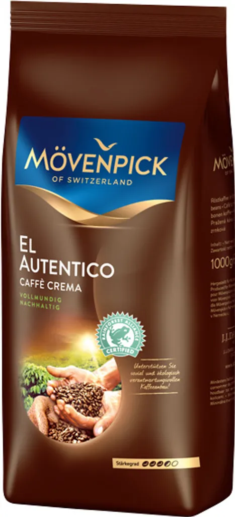 Mövenpick El Autentico Caffè Crema | Ganze Bohne | 1000g 1 Mövenpick El Autentico Caffè Crema | Ganze Bohne | 1000g