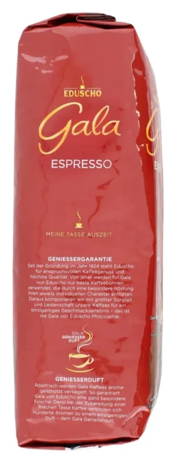 Eduscho Gala Espresso Kaffeebohnen 1kg -Kaffeegenuss Verkaufsgeschäft f9436c08432d17708ee2ca612077c26d