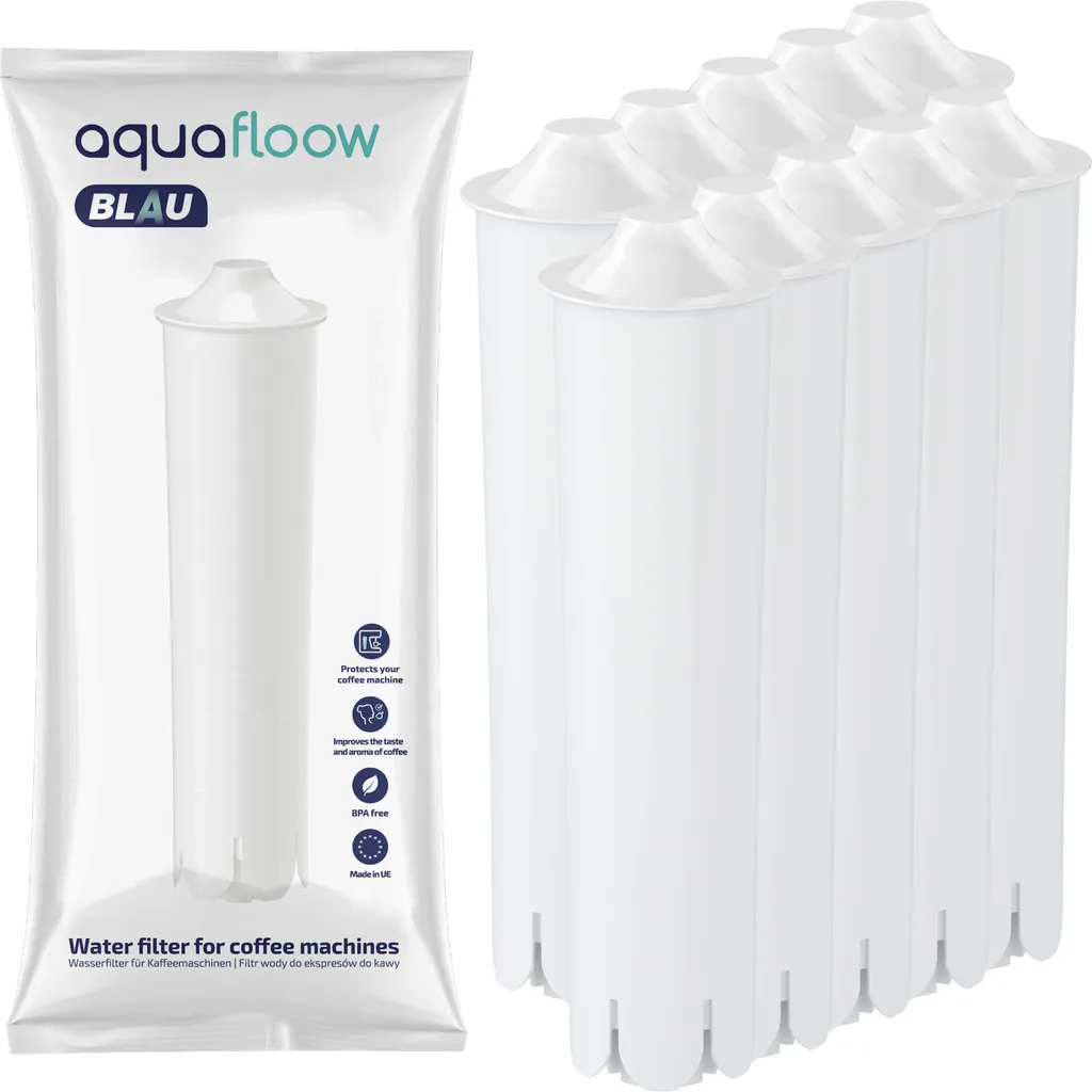 10x Aquafloow Blau Wasserfilter Für Jura Kaffeemaschinen 1 10x Aquafloow Blau Wasserfilter Für Jura Kaffeemaschinen