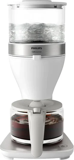 Philips HD5416/60 Café Gourmet Filterkaffeemaschine Glaskanne Tropf-Stopp Weiß -Kaffeegenuss Verkaufsgeschäft fb9144114e5d12080e4bc84559c34414