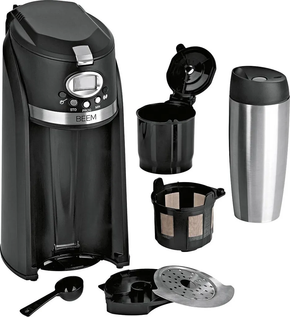 Kaffeemaschine Mahlwerk Filterkaffeemaschine To Go Isolierbecher Timer Display 10 Kaffeemaschine Mahlwerk Filterkaffeemaschine To Go Isolierbecher Timer Display – Bild 10