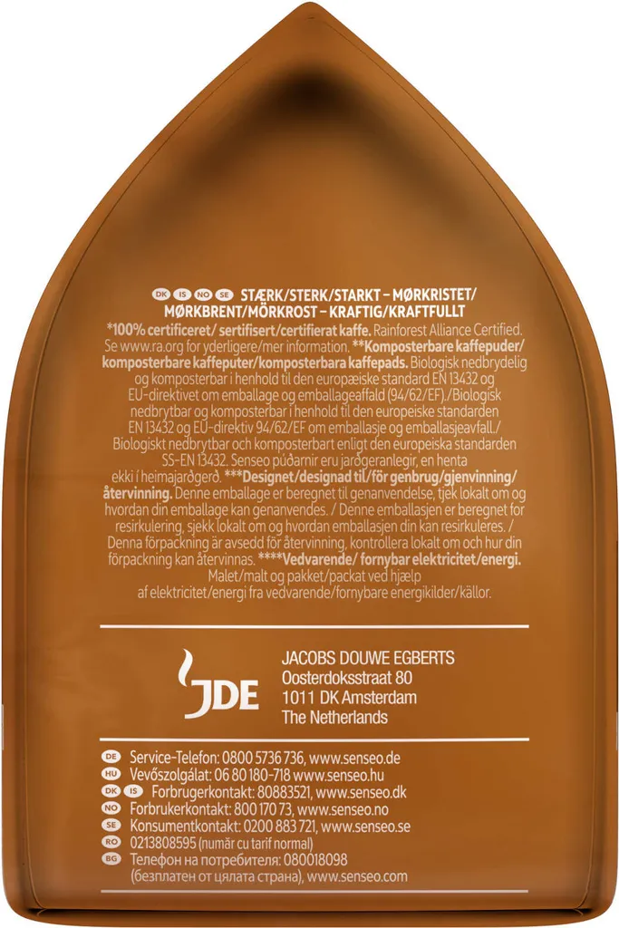 SENSEO Pads Strong Senseopads 10 X 16 Getränke - 160 Pads 7 SENSEO Pads Strong Senseopads 10 X 16 Getränke - 160 Pads – Bild 7