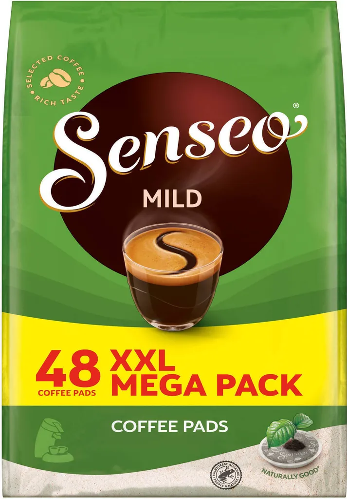 SENSEO Pads Mild Senseopads 240 Getränke Kaffeepads XXL Pack 2 SENSEO Pads Mild Senseopads 240 Getränke Kaffeepads XXL Pack – Bild 2