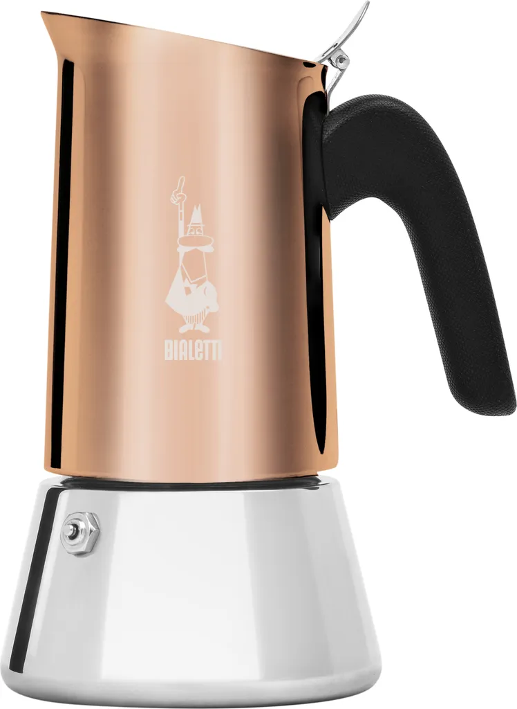 Bialetti Edelstahl Moka 6 Tassen Kocher Venus Induktion 1 Bialetti Edelstahl Moka 6 Tassen Kocher Venus Induktion